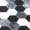 Andova Tiles ANDOVA TILES Sansill 0.5" x 1.5" Glass Herringbone Mosaic Tile ANDSAN221 - alternate 8